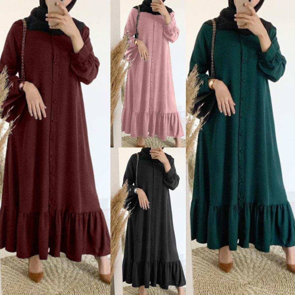 ZASKIYA - BELLA GAMIS BELLA LONG DRESS / GAMIS WANITA MODERN