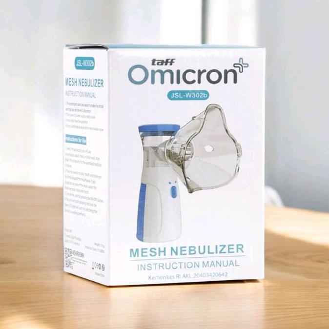 Jassminaa - Nebulizer Alat Uap Pernapasan Pelancar Sesak Nafas Asma Ultrasonic Steam Inhale Set Orig