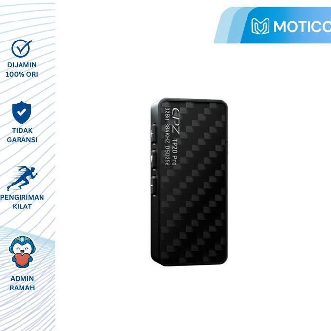 Epz Tp20 Pro Dongle Dac Audio Cs43131X2 Dac Chip Earphone Adapter Asli