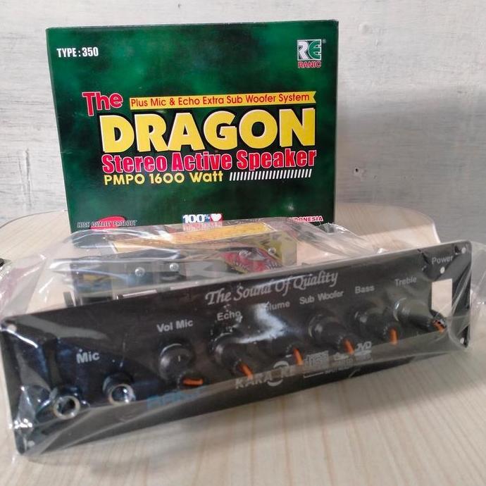 Kit Aktif Speaker Dragon Pmpo 1600 Watt Asli