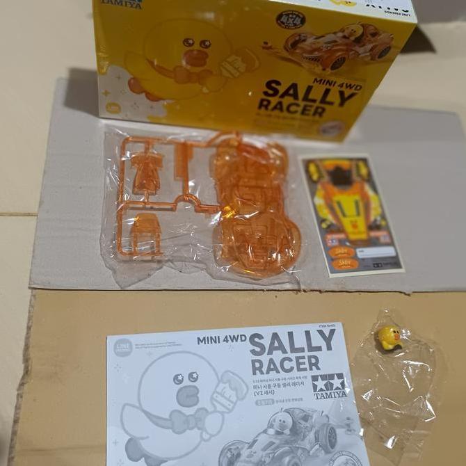 body + decal +figure Sally racer limited edition ori tamiya