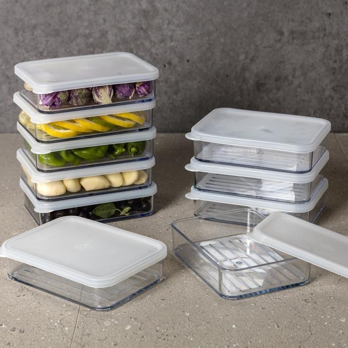 BEST DEALS SILICOOK MIX SET FOOD CONTAINER TIDY 300ML [8XFLAT300ML + 1XTRAY SMALL] FOOD CONTAINER OR