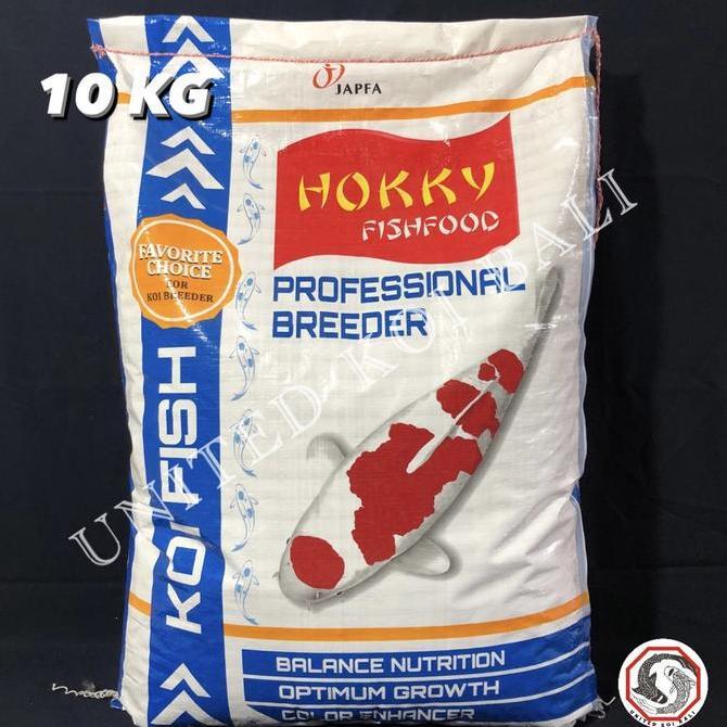 Pakan Ikan Koi ~ HOKKY PROFESIONAL BREEDER 10 KG