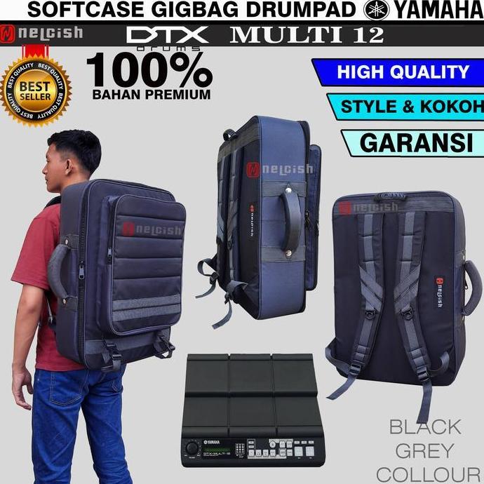 TAS SOFTCASE GIGBAG YAMAHA DTX MULTI 12 DRUMPAD ELEKTRIK NELCISH