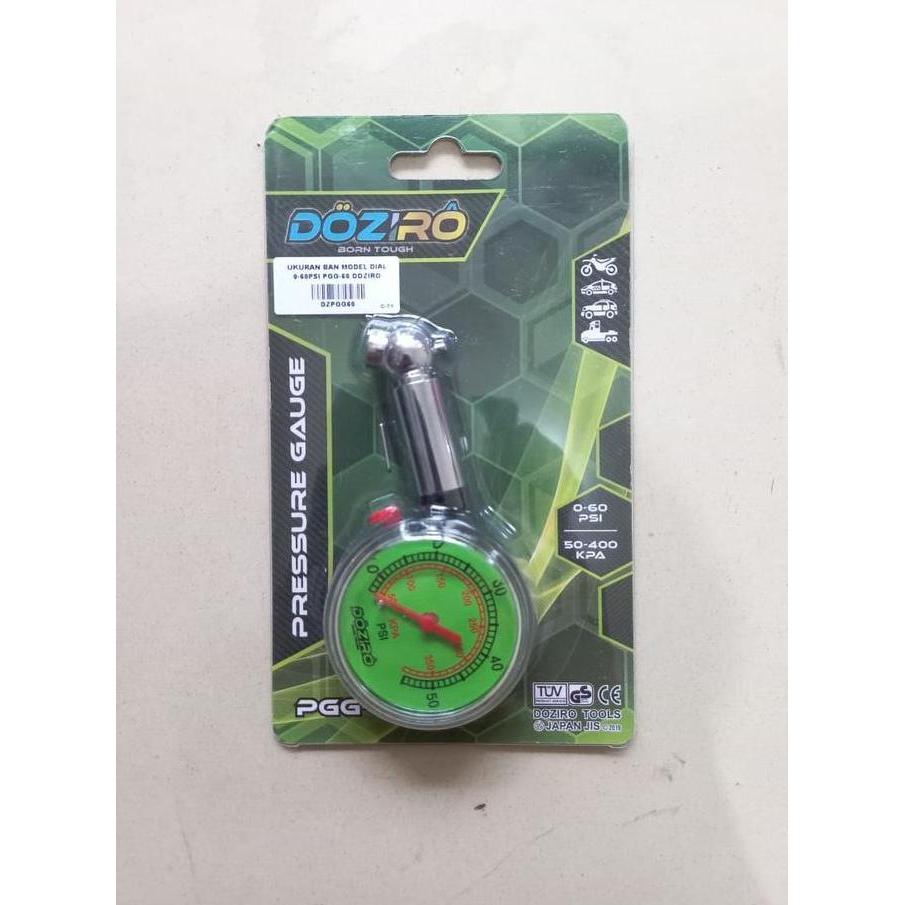 Ready Ukuran Angin Ban Doziro Alat Ukur Tekanan Angin Meteran Mobil & Motor