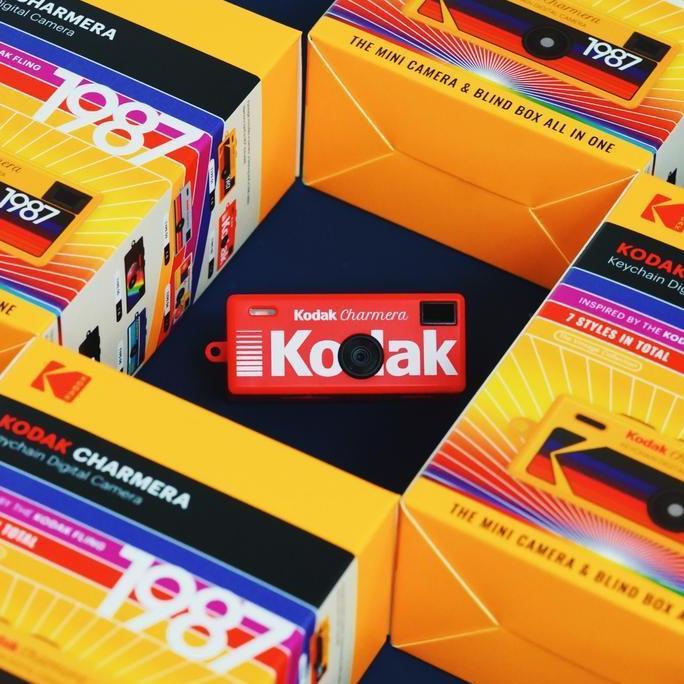 Kodak Charmera Keychain Digital Camera Blind Box Kodak Charmera KeyChain Toys Mini Digital Camera
