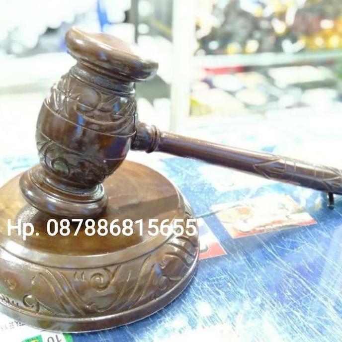 Palu Sidang / hakim kayu ukir