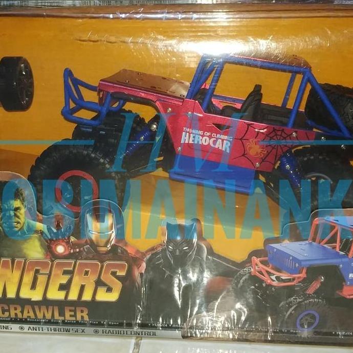 RC ROCK CRAWLER 1:14 2.4 GHZ 4WD BESAR 4 x 4 MURAH