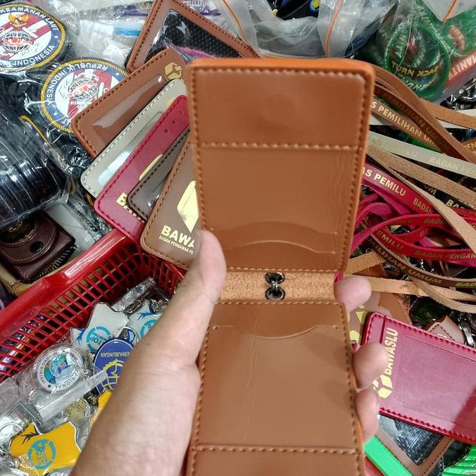 kalung id kard BAWASLU Coklat