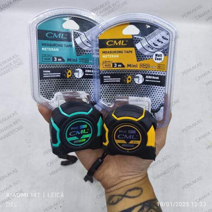 Ready Camel Meteran Rubber Grip 3 5 7,5 Meter - CML Measuring Tape 3M 5M 7,5M