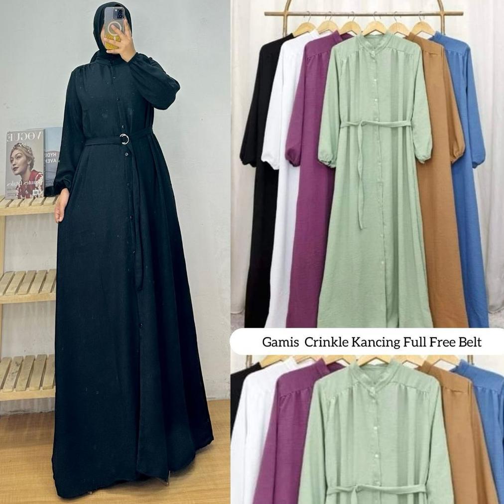 Murah  Gamis Qayla - Qayla Dress - Gamis Wanita Terbaru Kekinian - Gamis Wanita Hijab Kekinian - Gam
