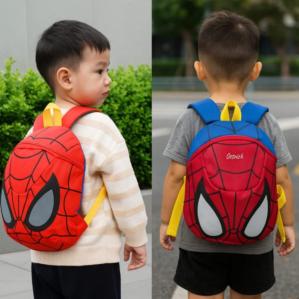 ORIGINAL TAS RANSEL ANAK SPIDERMAN MARVEL KARAKTER TAS ANAK LAKI LAKI TAS ANAK SPIDERMAN TAS GENDONG