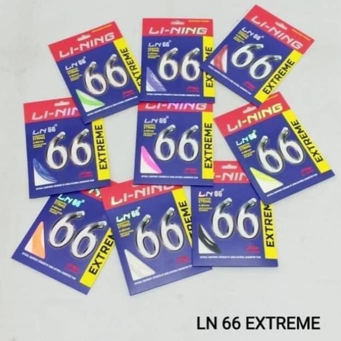 Senar Badminton Lining LN 66 EXTREME 100% Made In Japan
