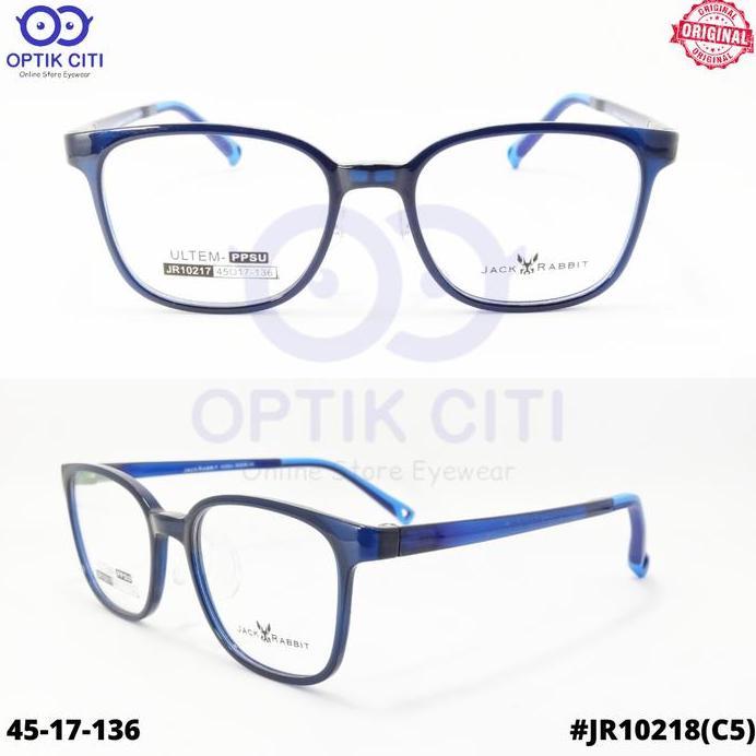 Frame Kacamata Anak-Anak Jack Rabbit JR 10217 Lentur Ringan Original murah
