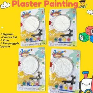 Ready Mainan mewarnai Gypsum 3D Gypsum Painting murah
