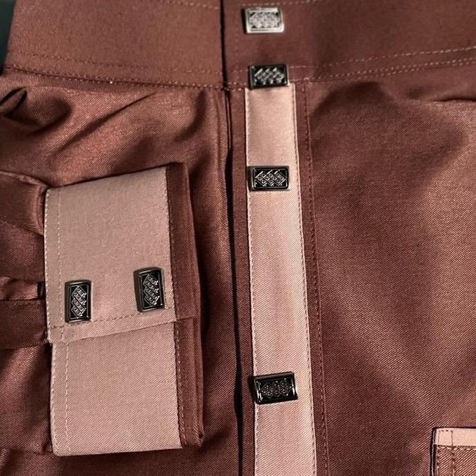 New Item, Jubah Pria Syibia Qana | Jubah Gamis Pria Premium Lengan Panjang- Hitam Motif Garis