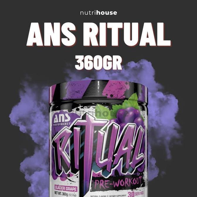 ANS Ritual Preworkout 360gr 30servings PWO Pre Workout Nutrihouse