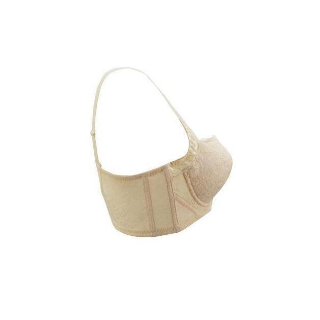 Wacoal Slimsider IB 4415R1 - Cream & Brown -  3/4 cup - Wire - Cut & sew
