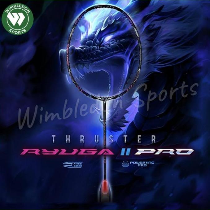 Raket Badminton Victor Thruster Ryuga II PRO / Victor TK-Ryuga II Pro B / Ryuga 2 Pro / Ryuga2 PRO /