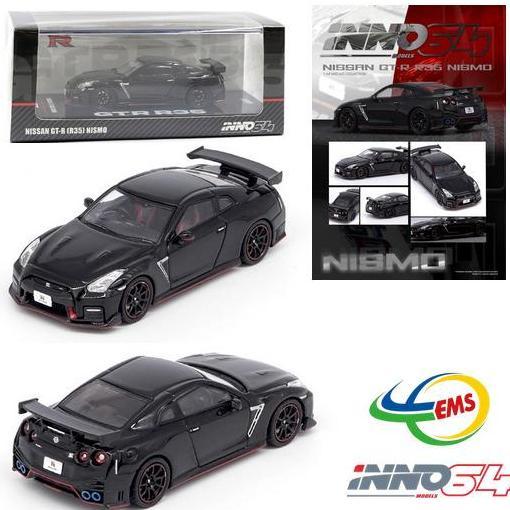 IN64-R35N-BLA  - INNO64 1/64 NISSAN GT-R (R35) NISMO Black