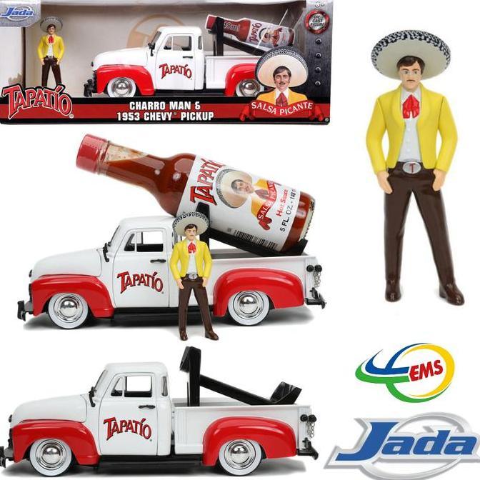 31968 - JADA 1/24 1953 Chevy Pickup Truck with Charro Man figure, Tapatio