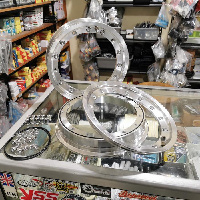 Velg Tubeless Modular Ring 10 GScooter Polish cnc Vespa Classic