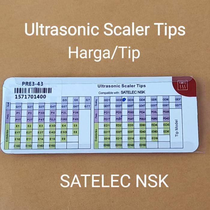 Dental Scaler Tip Scaling Tip Fit To SATELEC NSK Ultrasonic Scalers