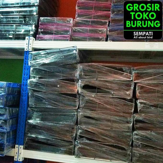 SEMPATI GROSIR Kandang Kucing Extra Jumbo 3 Tingkat XXL 130x90x60  Sempati Isi 3 Pcs Kandang 3 Tingk