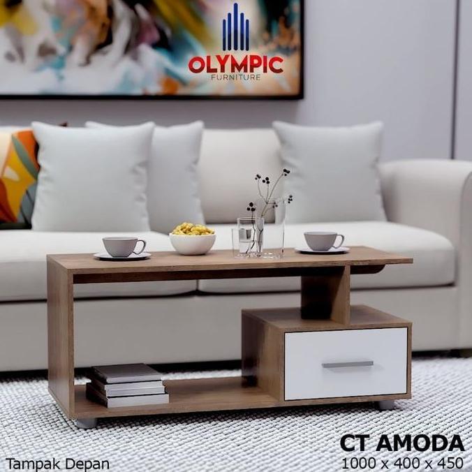Meja Tamu Meja Kopi Meja Ruang Tamu Coffe Table Olympic