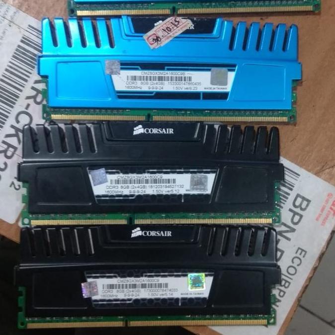 ddr3 8gb corsair vengeance 2x4gb murah