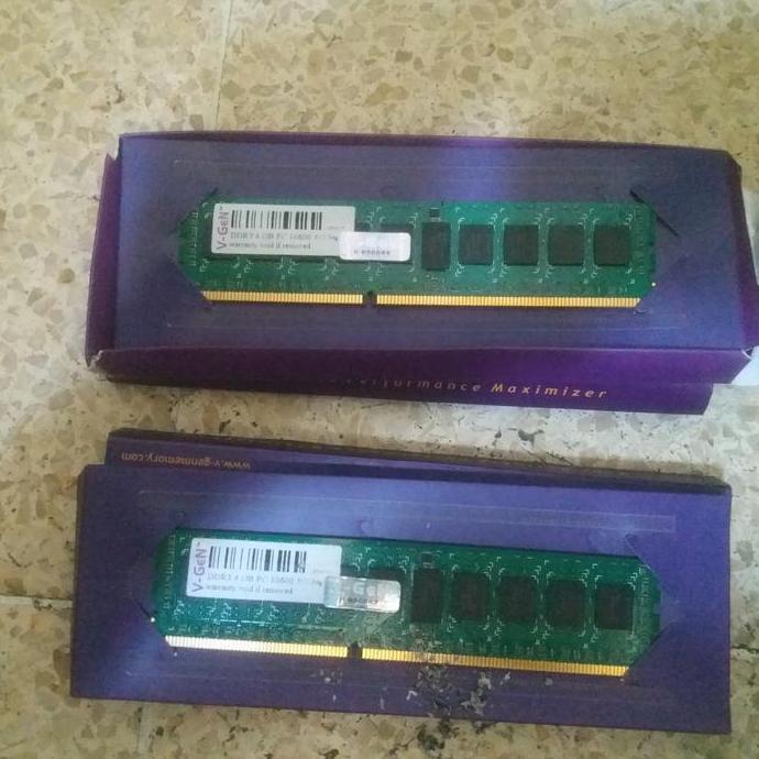 Ram server  vgen ddr3 4gb ecc reg pc 10600