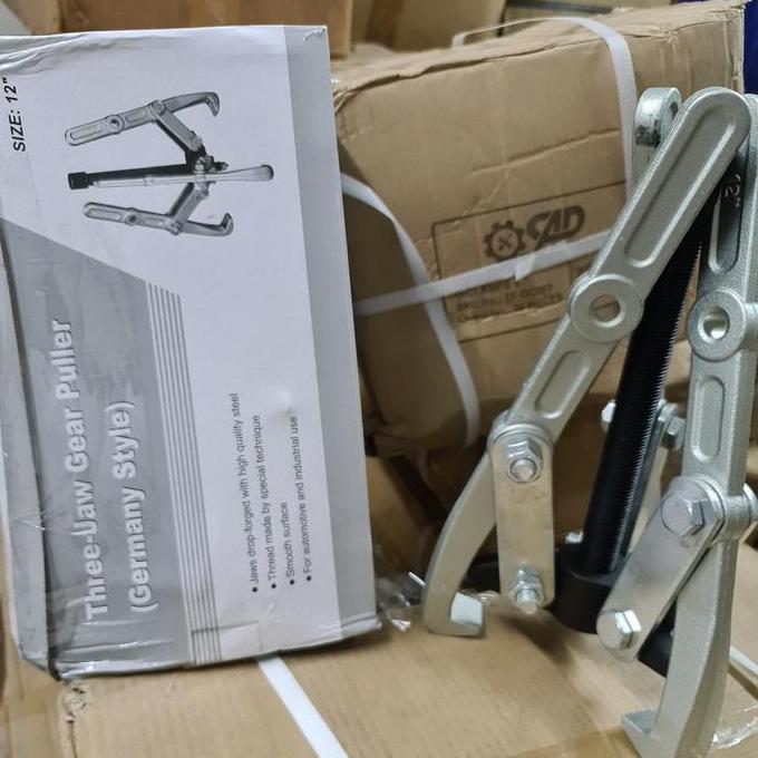 treker 3kaki 12inch three jaw grear puller 12" cabut bearing