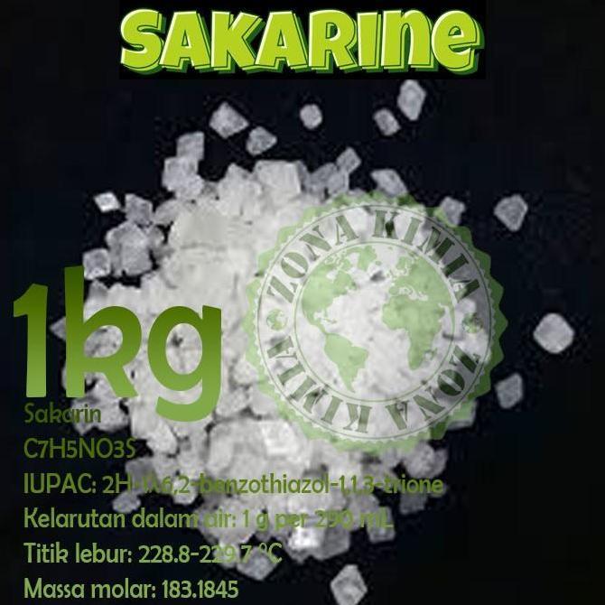 Sacharine Sakarin Pemanis Makanan Pengganti Gula Sakarine 1kg GNB