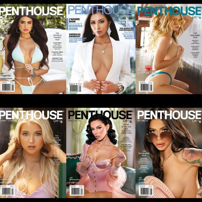 Termurah / Hot Sale Penthouse Majalah Luar Negeri Penthouse Usa Koleksi 27 Edisi Digital Pdf Tahun 2