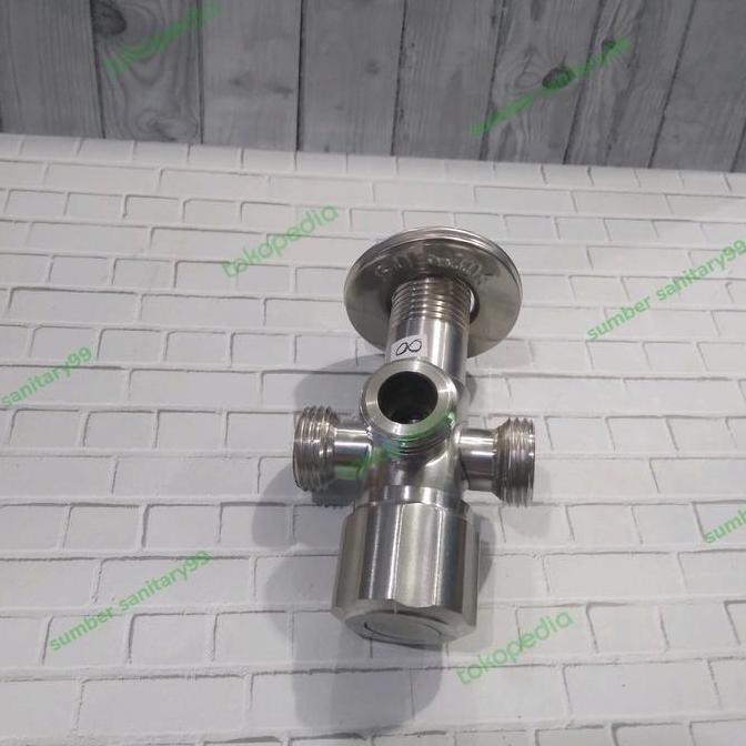 Stop Kran Cabang 3/Kran Cabang 3 Stainless Ready