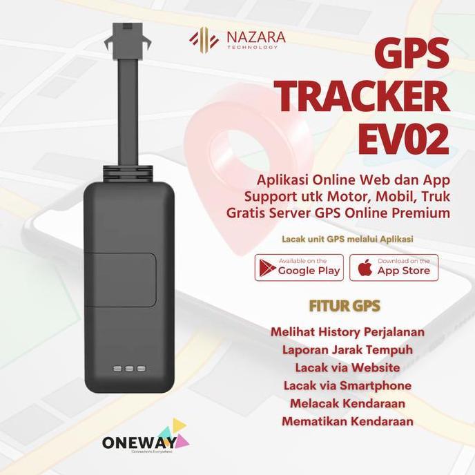 GPS TRACKER MOTOR MOBIL ONEWAY OW-EV02 [2G] ORIGINAL DAN TERPERCAYA