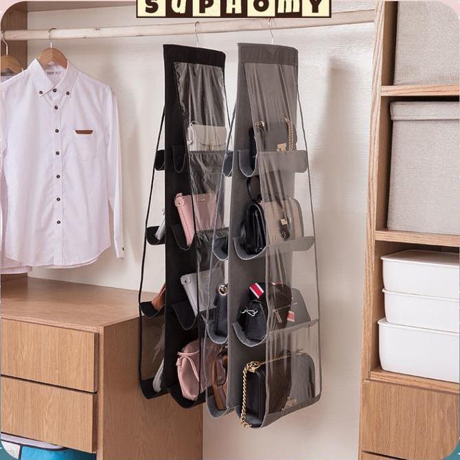 Ultitime- Rak Tas Gantung / Tempat Tas Gantung / Tempat Tas Gantung Rak Gantung/ Lemari Tas Minimali