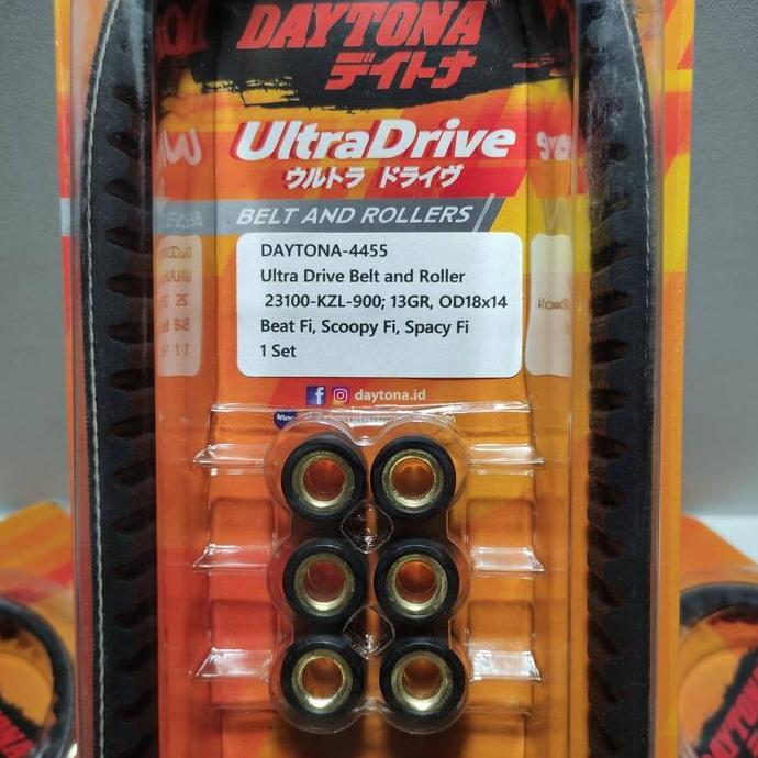 VANBELT V-BELT ASSY ROLLER SET BEAT FI, VARIO SCOOPY FI DAYTONA ORIGINAL DAN TERPERCAYA