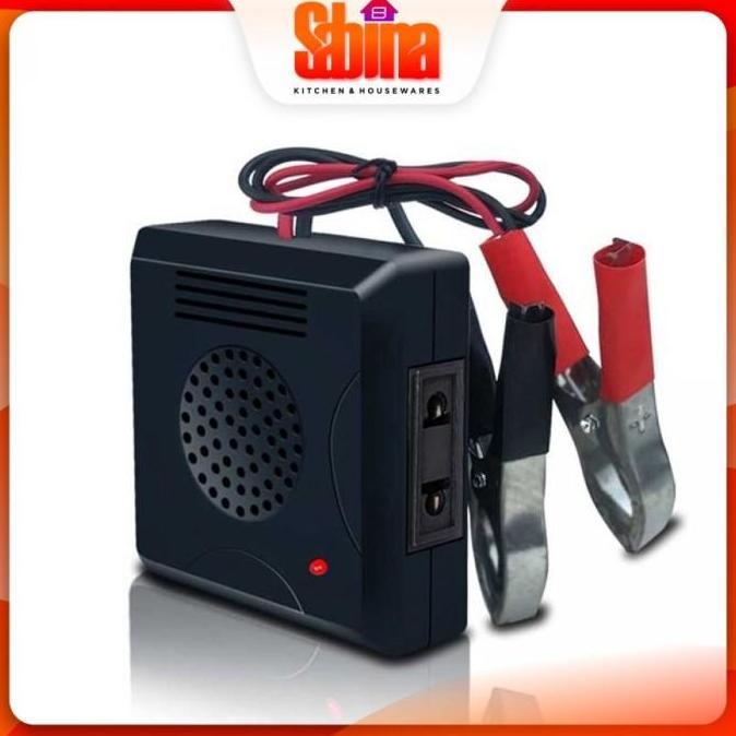 TEKNOWERN Power Inverter AKI 12V to AC 220V Mini Sine Wave 180W