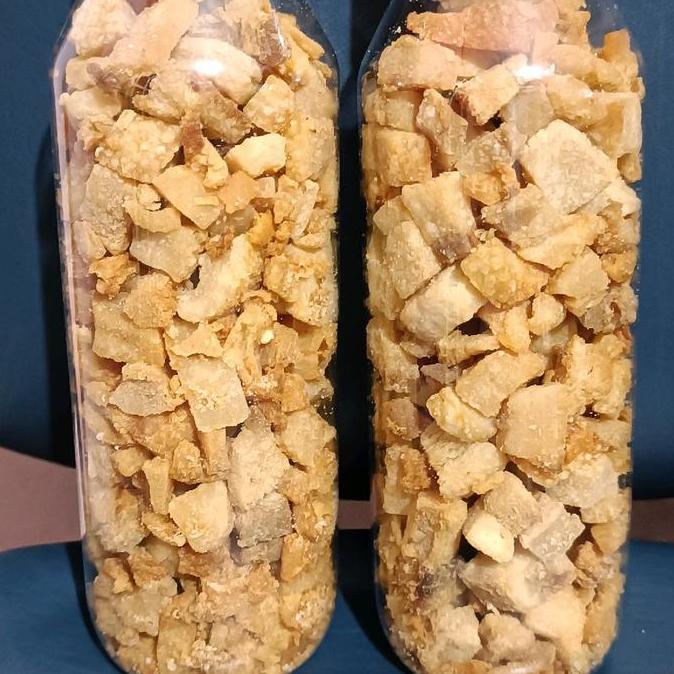 Bisajakok- Bakphok / Bak Iu Phok / Lemak Babi Kering / Ampas Lemak Babi Kemasan 500Ml