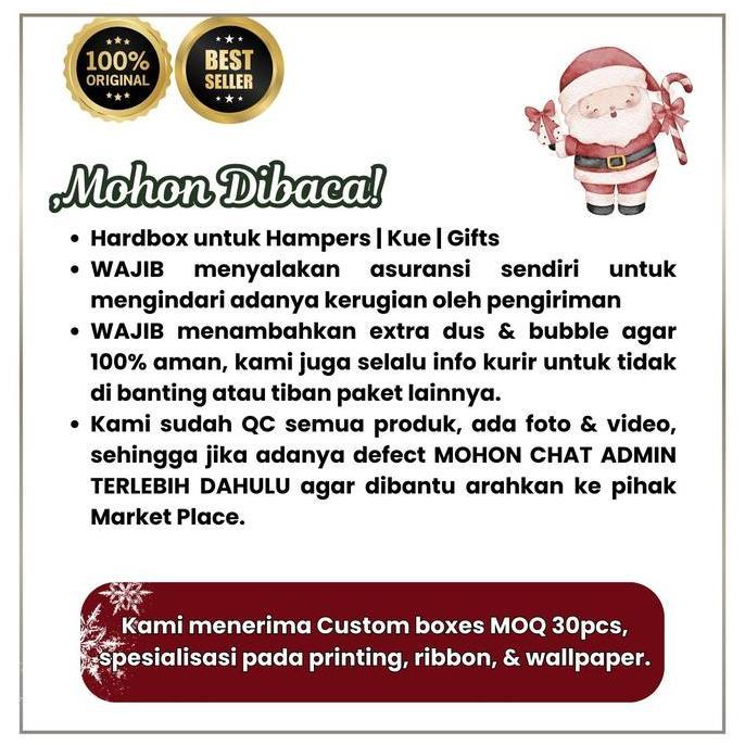 Yoiyouu- Hard Box Standar 22118 Cm | Kotak Kue Motif & Bingkisan | Box Lapis Legit Mini