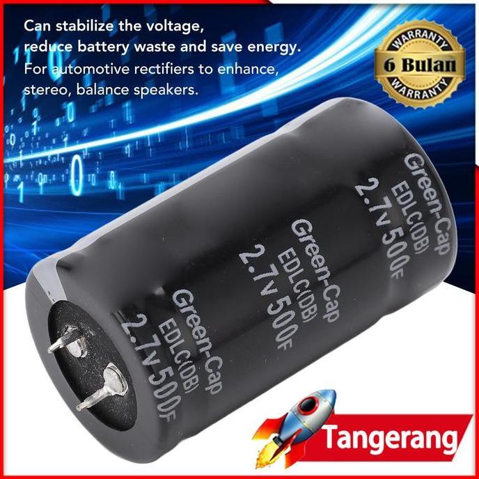 SMO Super Kapasitor Farad 500f / Super Capasitor 500f DC 2.7v
