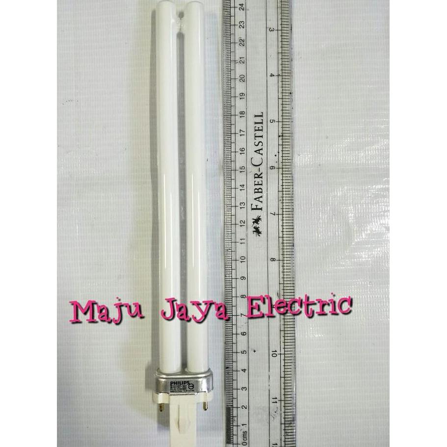 Lightflas- Lampu Tusuk 2 Pin Philips Pl-S Pls 2P 11 Watt 11 W Putih Fitting G23