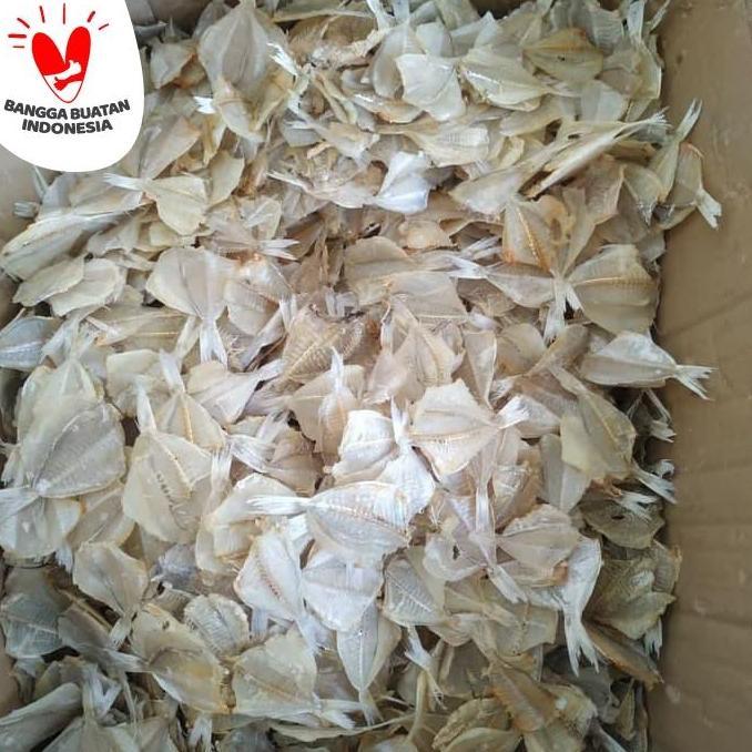 Bisajakok- Ikan Asin Tipis Kapasan / Ikan Kapas / Balado Kapasan 250Gr Super