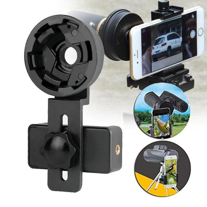 SMO Mount Universal Smartphone ke Teropong - Holder HP ke Teropong