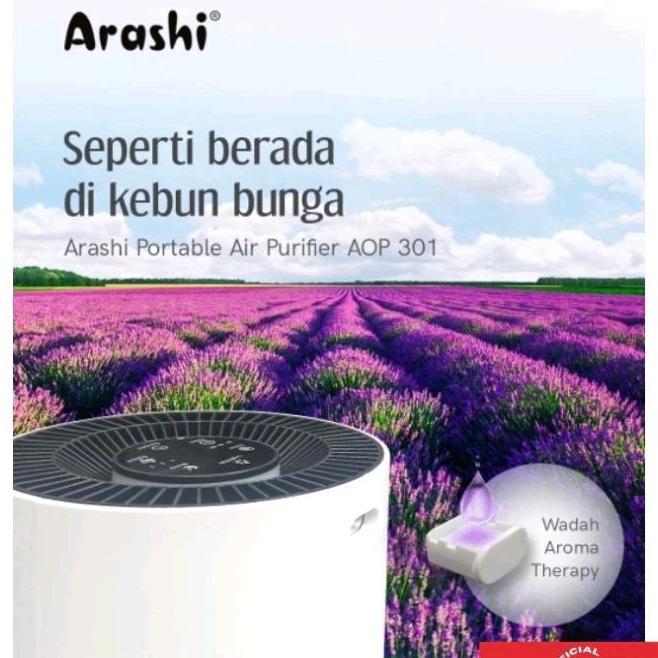 new arashi air purifier penyaring udara portable aop 301 /aop301 air purifier hepa filter