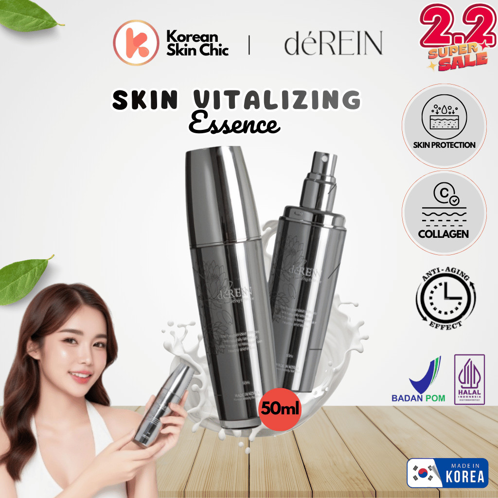DEREIN Skin Vitalizing Essence Spray Botox Wajah Spray Korea Premium Skincare
