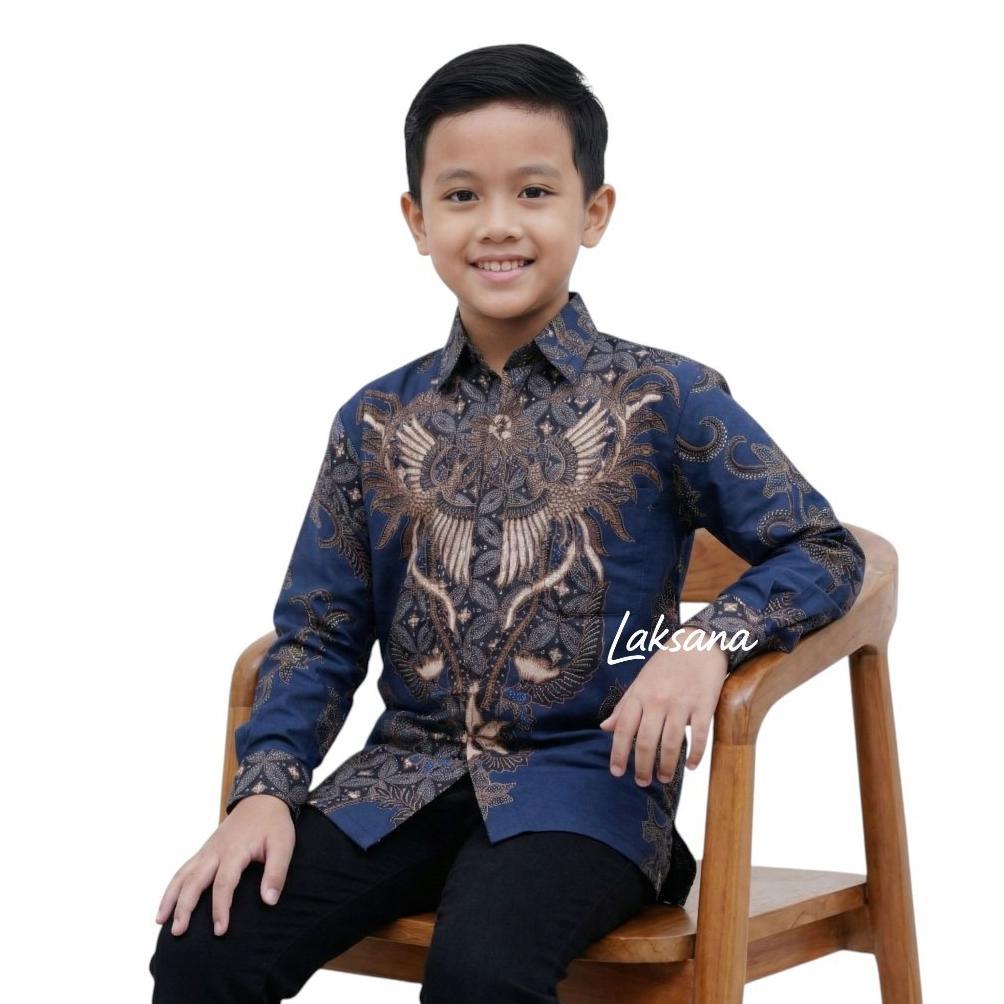 DISKON LAKSANA - ATASAN KEMEJA ANAK LAKI LAKI LAKSANA BATIK SHIRT - BATIK ANAK LAKI LAKI UMUR 1-12 T