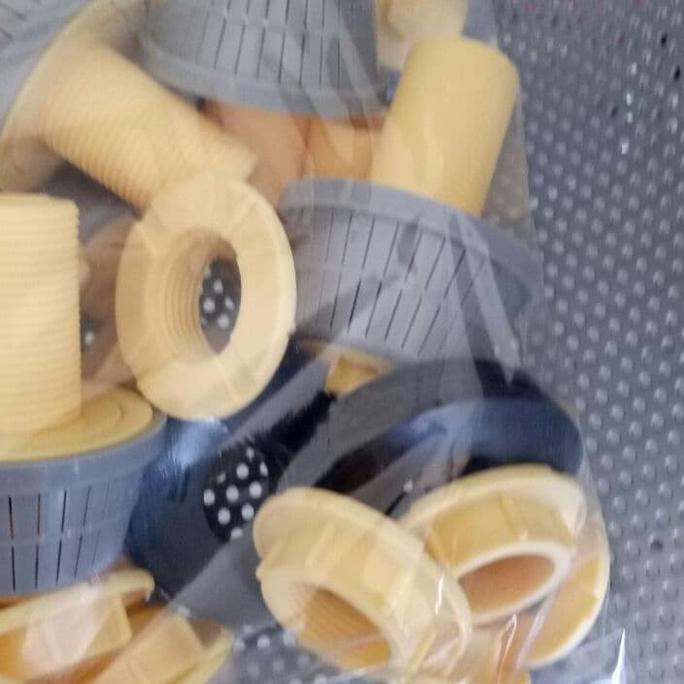 Ready stock Strainer Jamur 1 Inchi Abuabu