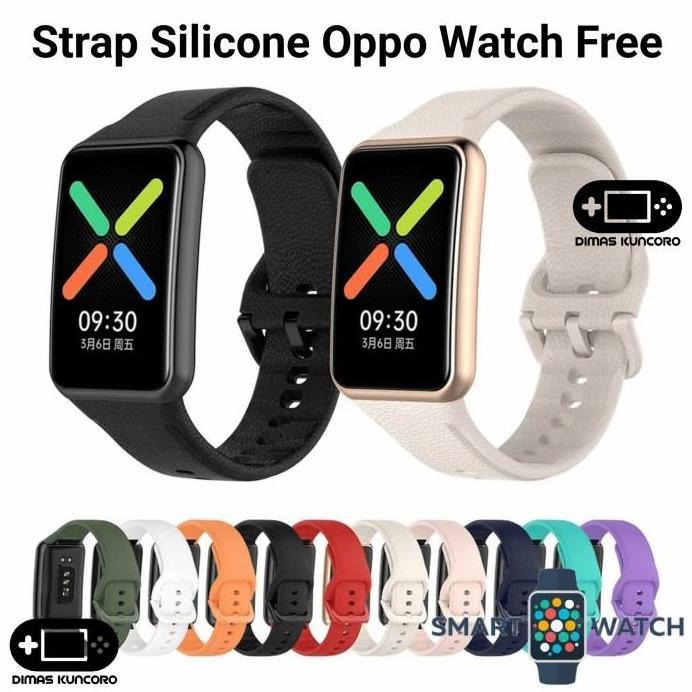 Strap Silicone Oppo Watch Free silicon tali jam tangan karet rubber oppo watch free